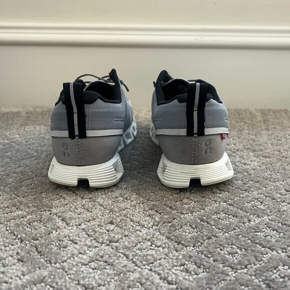 On Cloud 5 Waterproof Glacier Grey Walking Sneaker Size 7.5 - Picture 6 of 12
